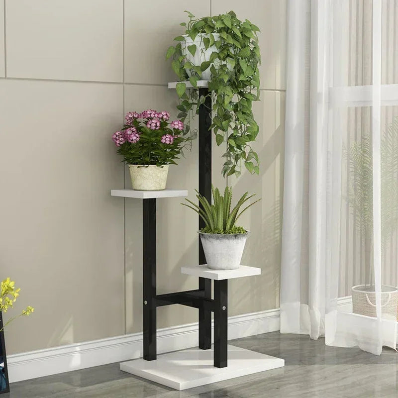 Plant Stand Household Plant Shelves Environment protection Flower Pot Holder Multi-storey Plant Rack Shelves Indoor Plant Stand