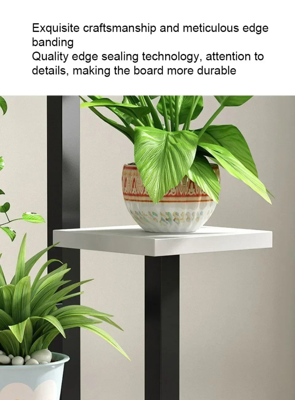 Plant Stand Household Plant Shelves Environment protection Flower Pot Holder Multi-storey Plant Rack Shelves Indoor Plant Stand