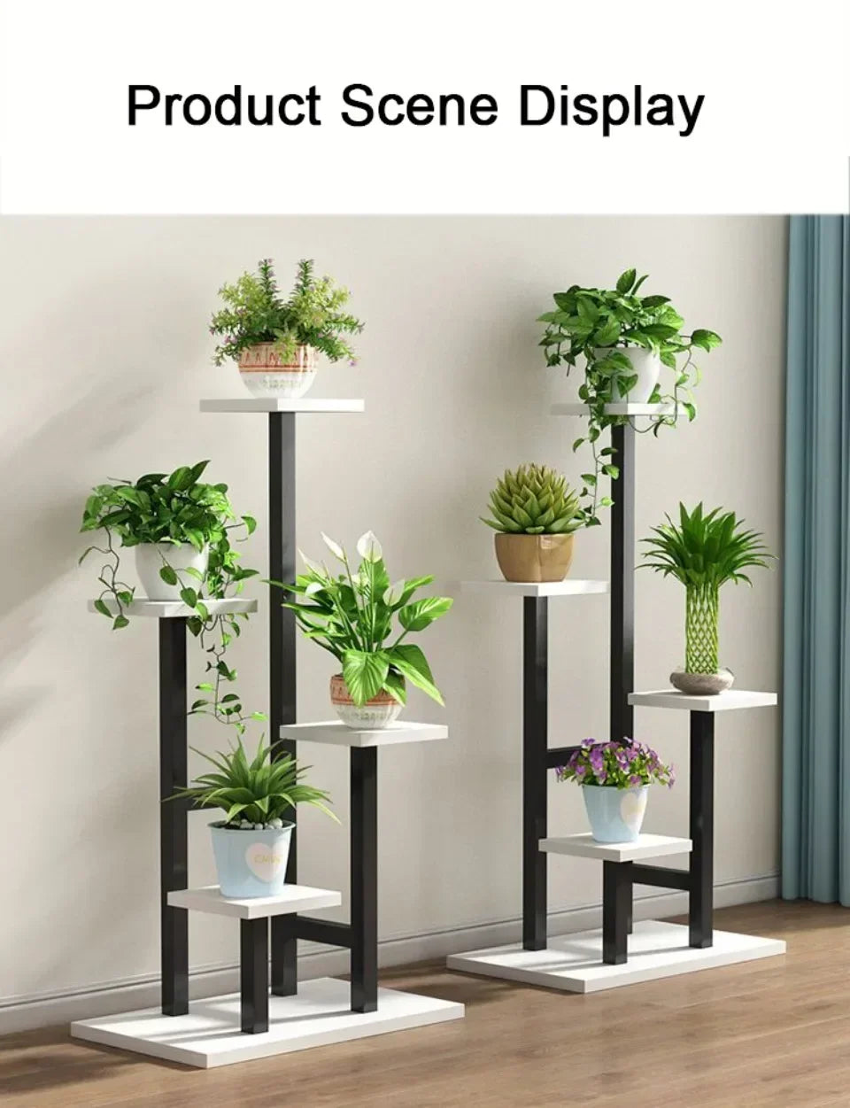 Plant Stand Household Plant Shelves Environment protection Flower Pot Holder Multi-storey Plant Rack Shelves Indoor Plant Stand