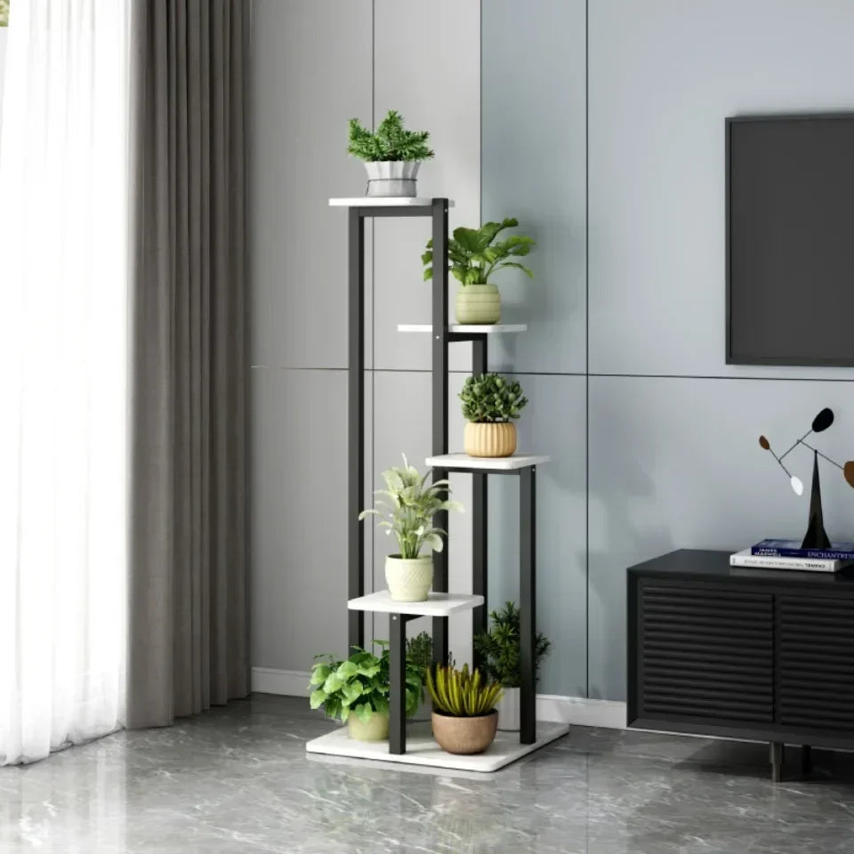 Plant Stand Household Plant Shelves Environment protection Flower Pot Holder Multi-storey Plant Rack Shelves Indoor Plant Stand