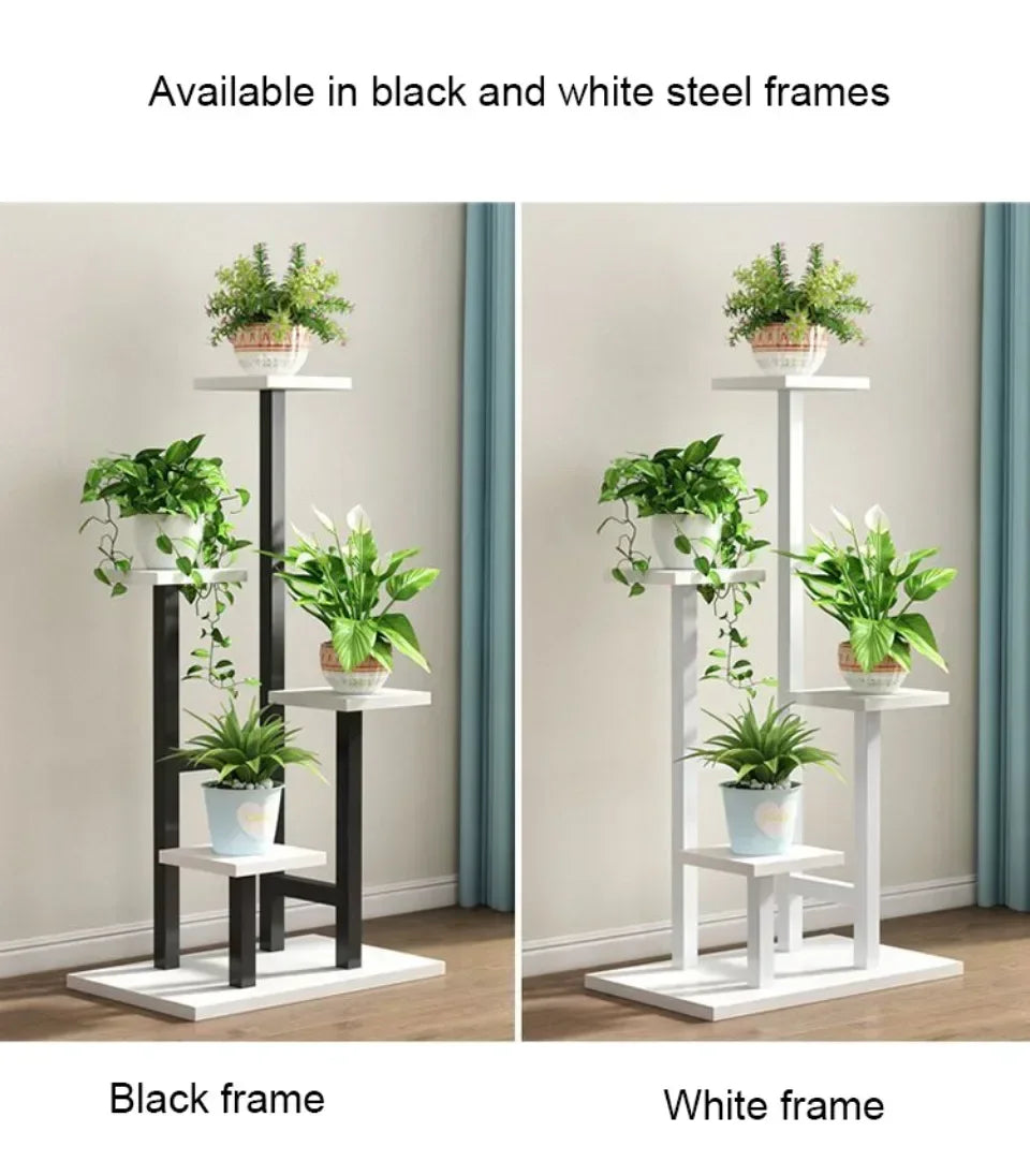 Plant Stand Household Plant Shelves Environment protection Flower Pot Holder Multi-storey Plant Rack Shelves Indoor Plant Stand