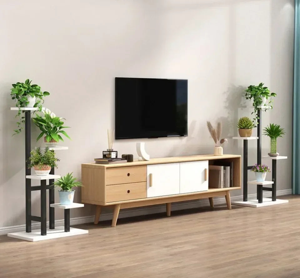 Plant Stand Household Plant Shelves Environment protection Flower Pot Holder Multi-storey Plant Rack Shelves Indoor Plant Stand