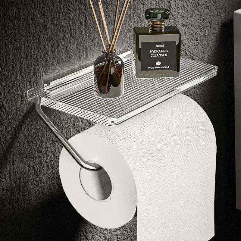 Porta Papel Higiênico Acrílico