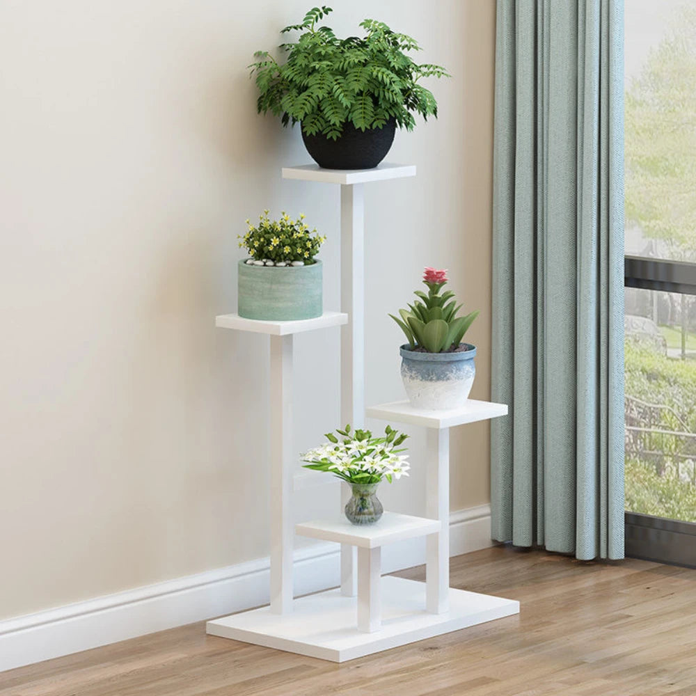 Plant Stand Household Plant Shelves Environment protection Flower Pot Holder Multi-storey Plant Rack Shelves Indoor Plant Stand